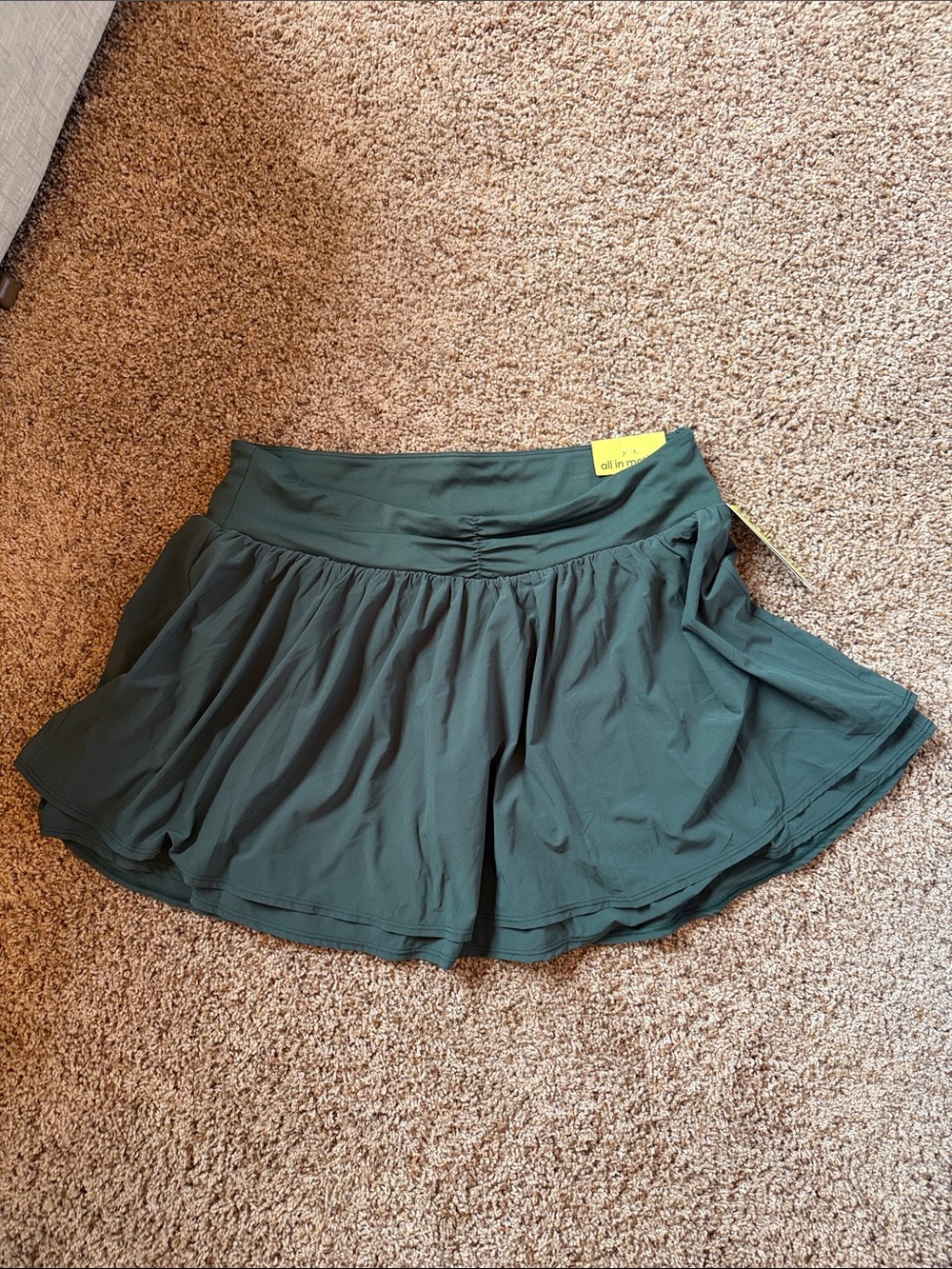 NWT All In Motion Green Skort - XL
